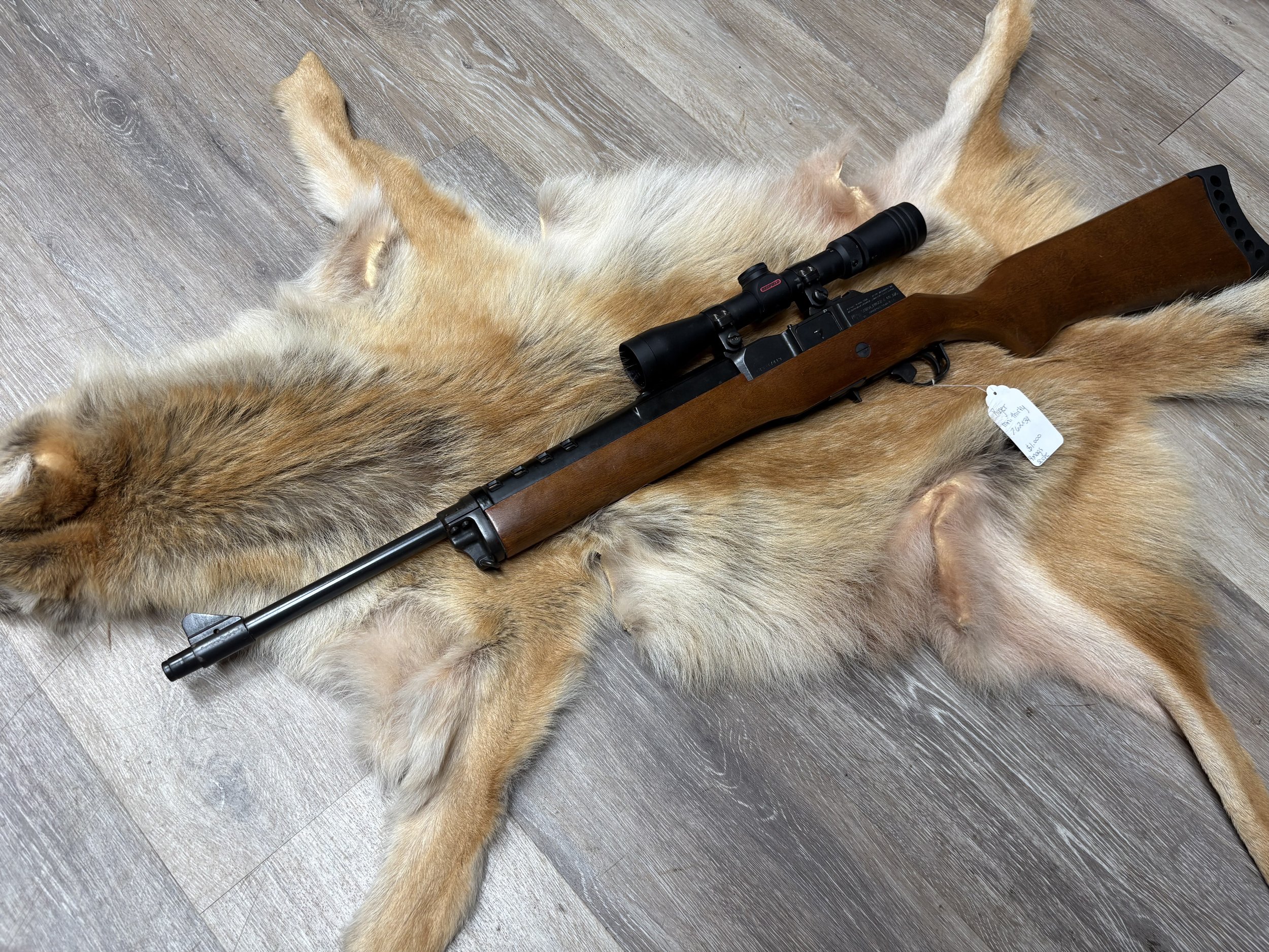 Ruger Mini 30 consignment has factory stock and aftermarket