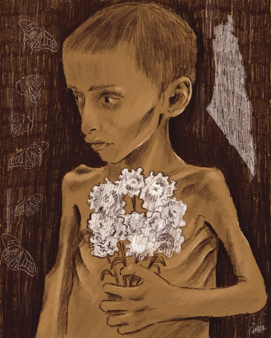 In solidarity. A heartbreak without end, we have been made complicit in witnessing a genocide. π΅πΈπ