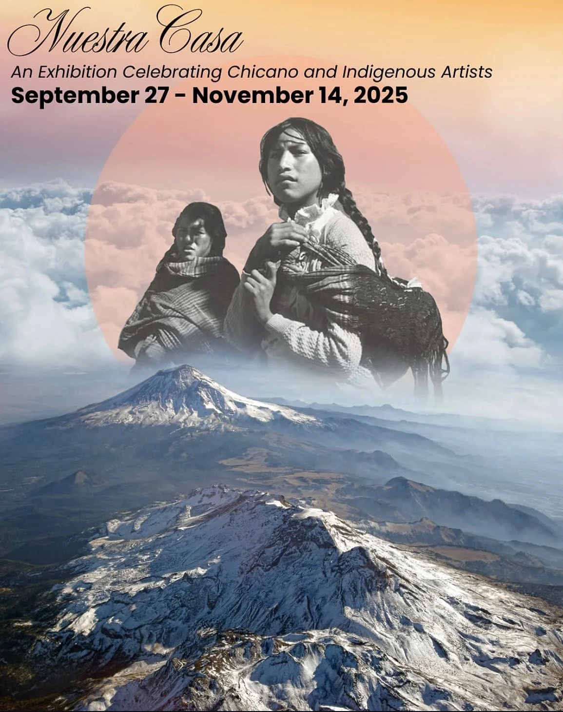 Nuestra Casa πͺΆ
An exhibition celebrating the cultural legacies, creative practices and lived experiences of Chicano and Indigenous artists
Curated by: Andrea Ramirez and Lilia Ramirez
Opening Reception:
Sept. 27, 2025 10am - 4pm
Exhibit Dat