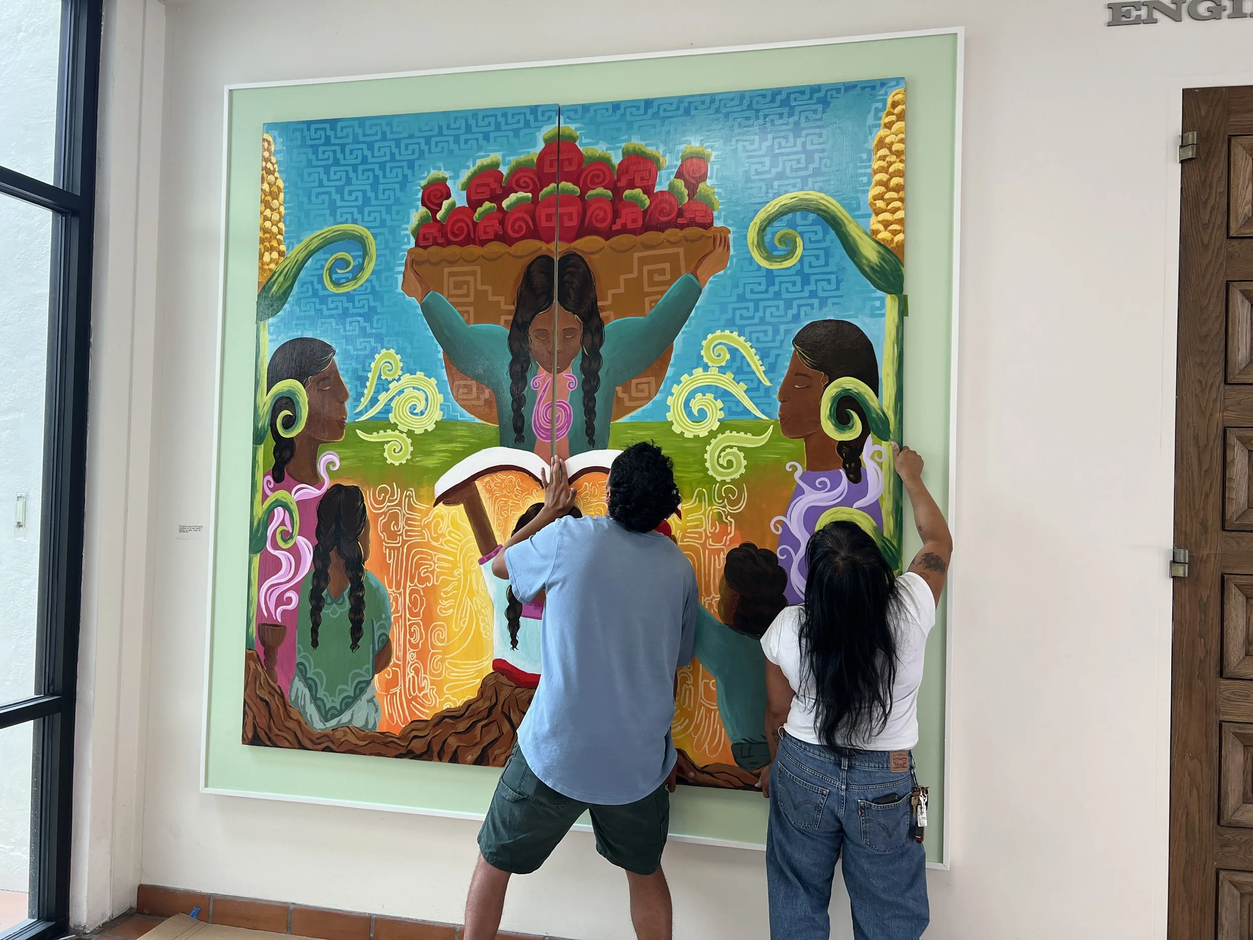 Gallery installation 