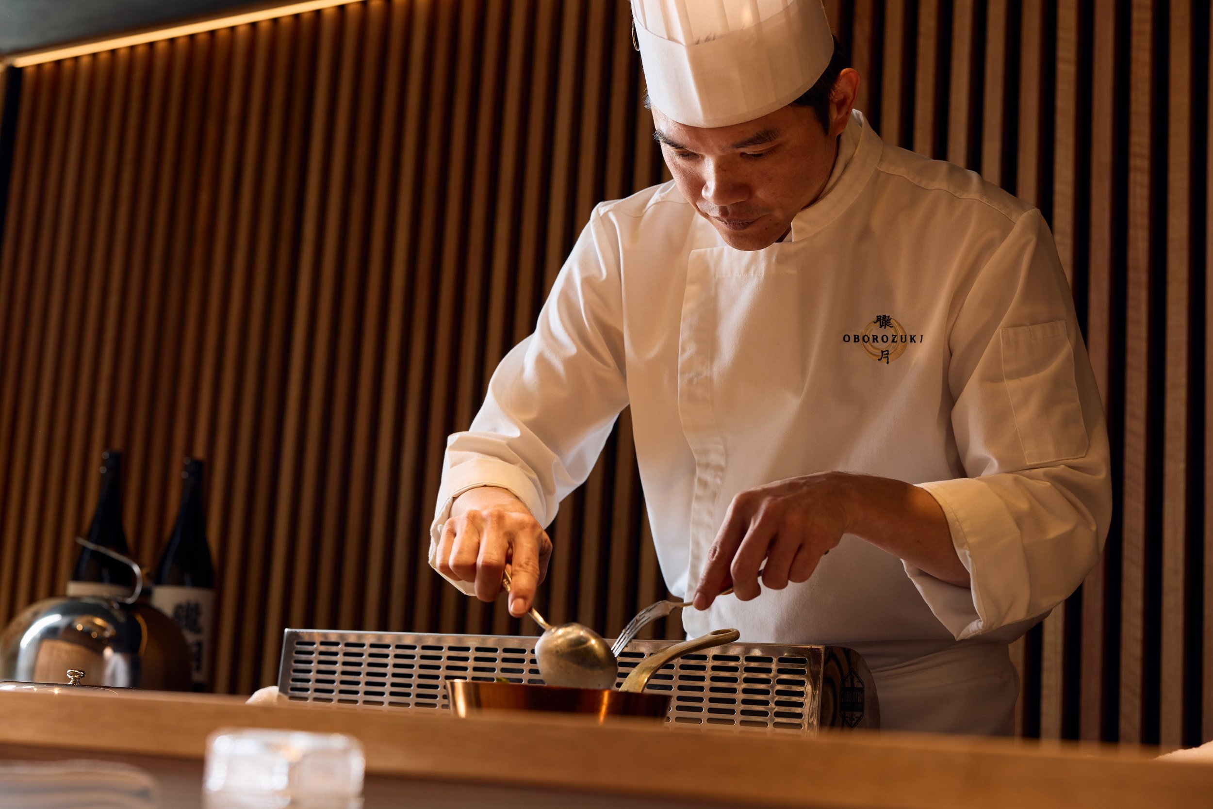 Fresh caught lobster & Abalone on ice with fresh greens and premium caviar.
