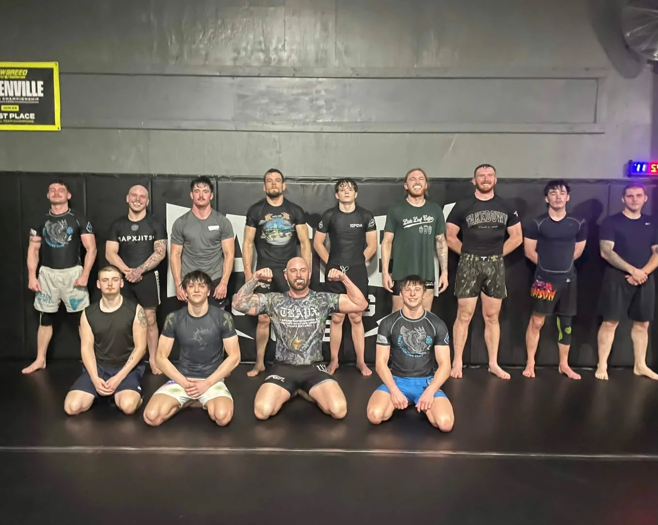 Another TRT in the books at the Club!
.
.
.
.
#EGC #EasleyGrapplingClub  #NoGi #JiuJitsu #Wrestling