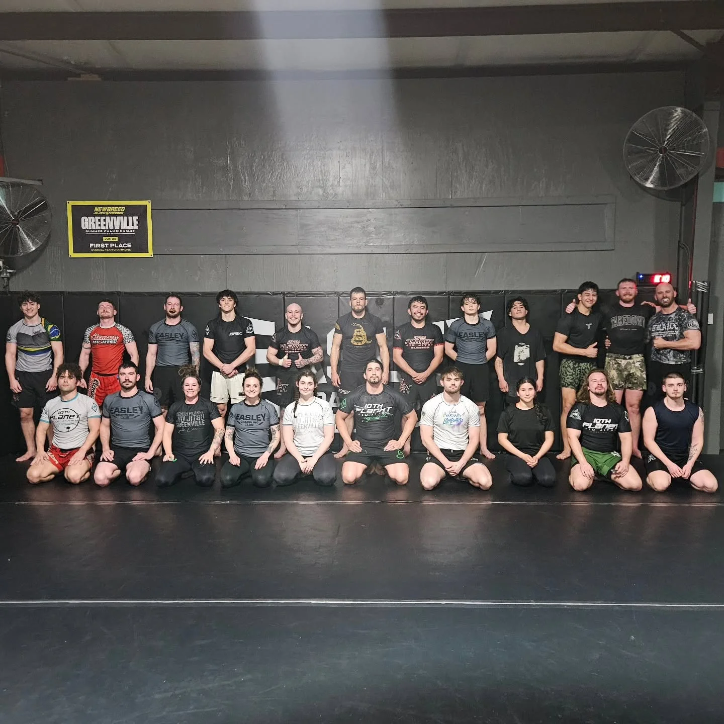 The Club is feeling sharp &amp; ready to roll this weekend! 

Reminder that our Saturday Club Wrestling Practice is ❌️CANCELED❌️ due to the @NewbreedBJJ competition at Greenville High. 

Come out &amp; support your teammates competing! 
.
.
.
.
#EGC 