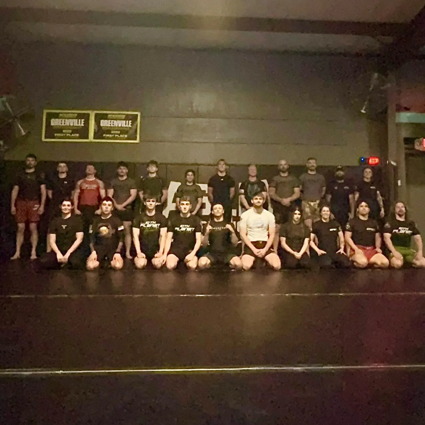 Class Coverage ✔️✔️✔️
Class Picture.....we tried our best -@cowart10p &amp; @liam__connor 😅

We're back at it tomorrow: 
-6:00 PM Jiu-Jitsu Fundamentals 
-7:00 PM Mixed Level Jiu-Jitsu 
-8:30 PM Club Wrestling
.
.
.
.
#EGC #EasleyGrapplingClub #NoGi
