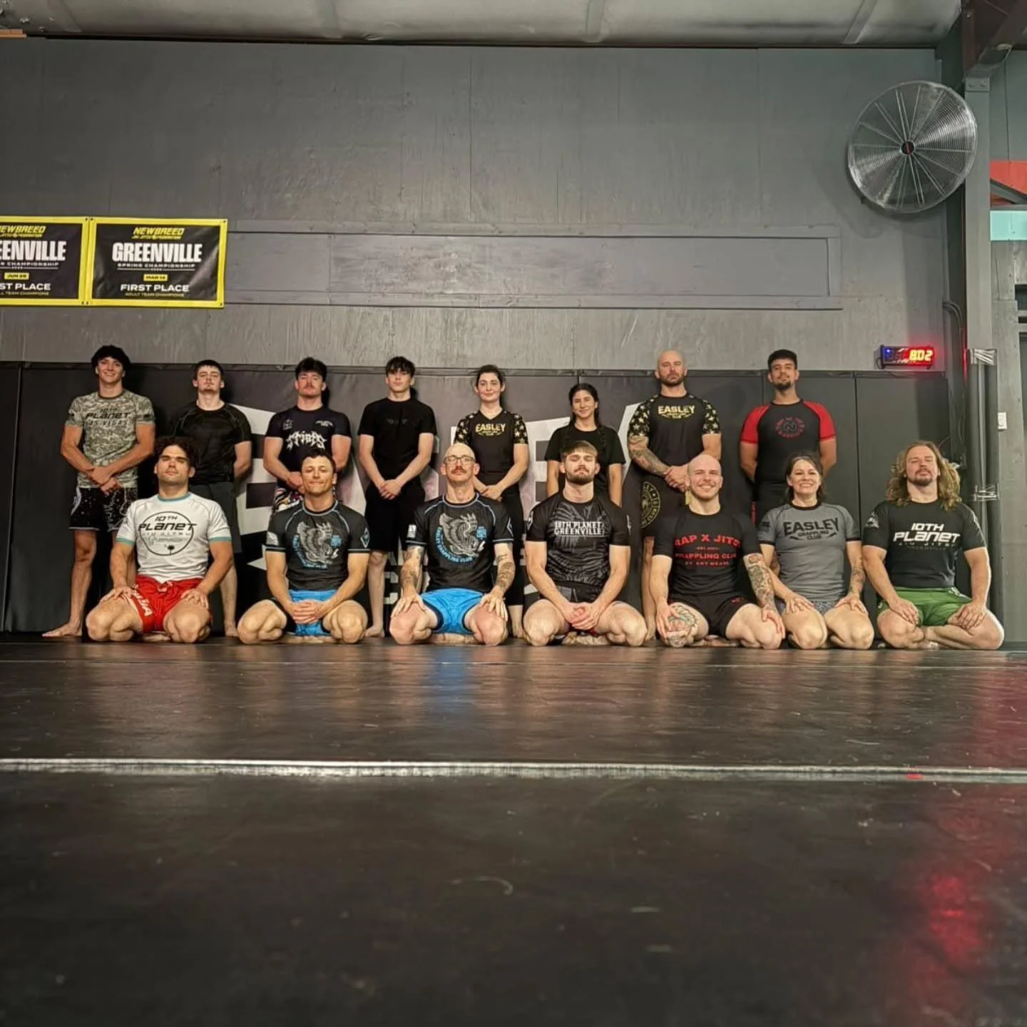 @brandonstain leading the club tonight and tomorrow! 

Make sure to get to class tomorrow! 
-6:00 AM ❌️CANCELED❌️
-7:00 PM Mixed Level Jiu-Jitsu 
.
.
.
.
#EGC #EasleyGrapplingClub #NoGi #JiuJitsu #Wrestling