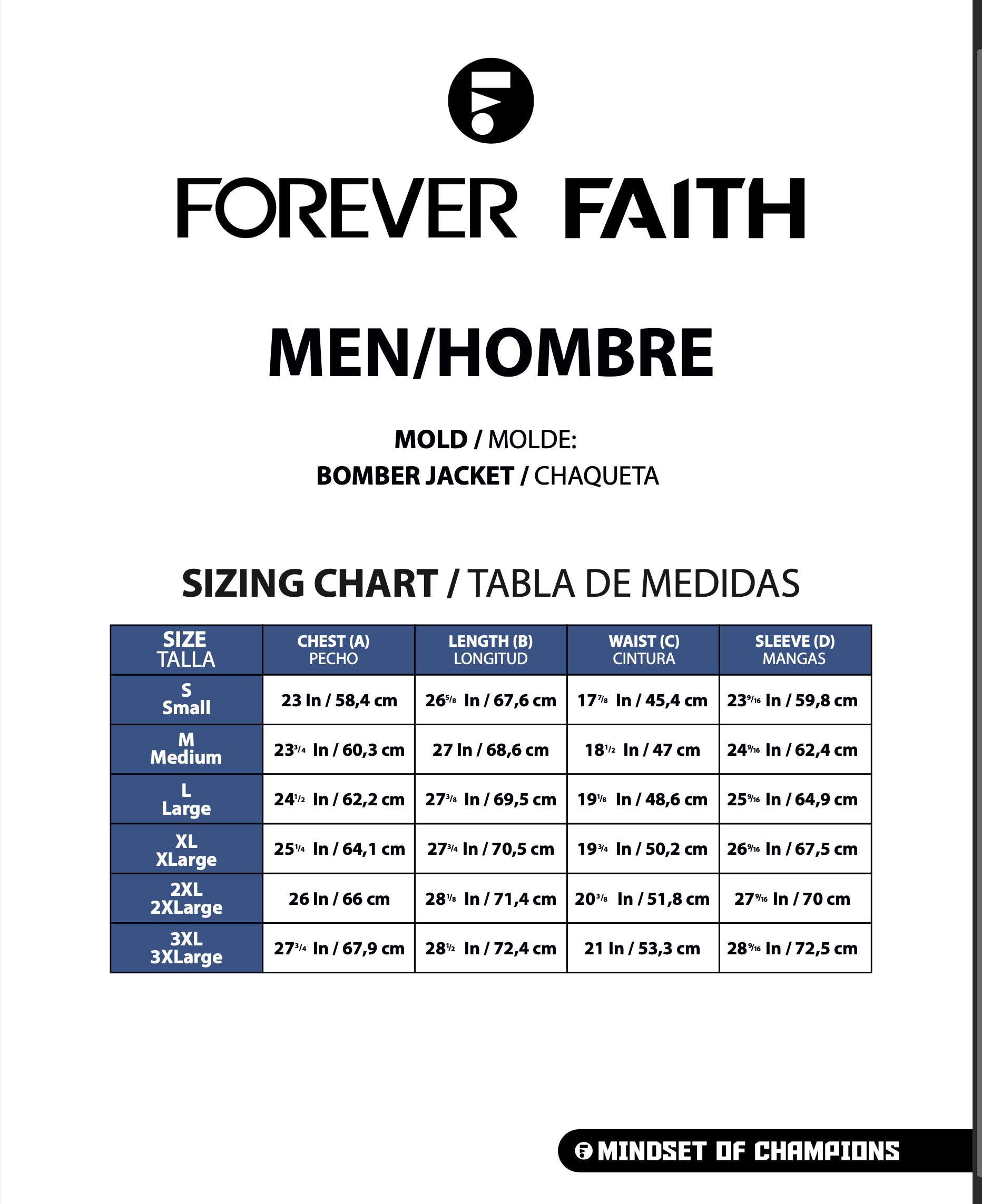 Bombrer jacket Sizing Chart Adult.png
