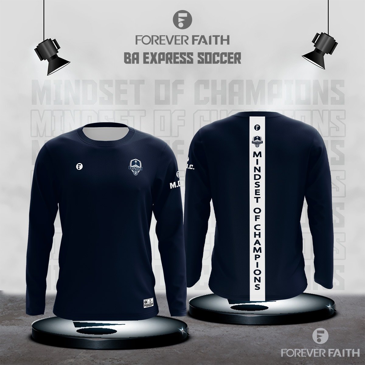 Blue Long Sleeve Spirit Shirt