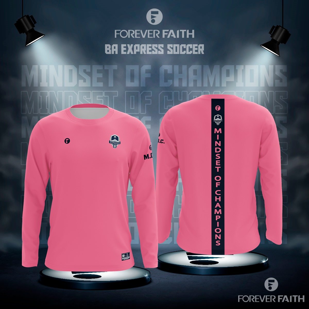 Pink Long Sleeve Spirit Shirt