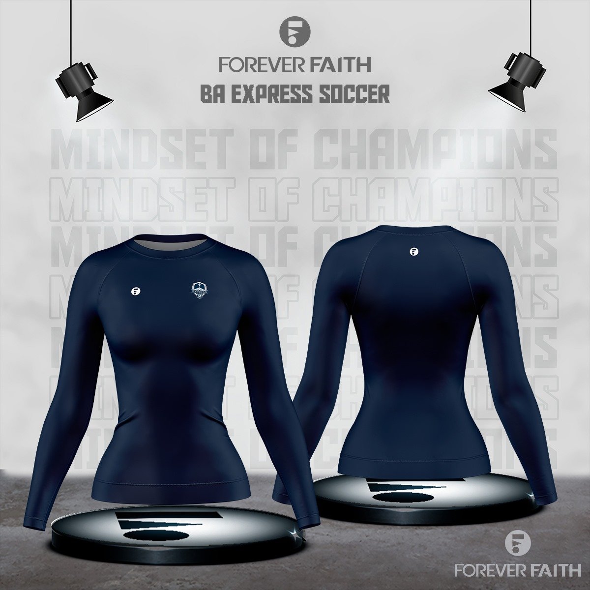 BAEX Women's Compression Top_blue.jpeg