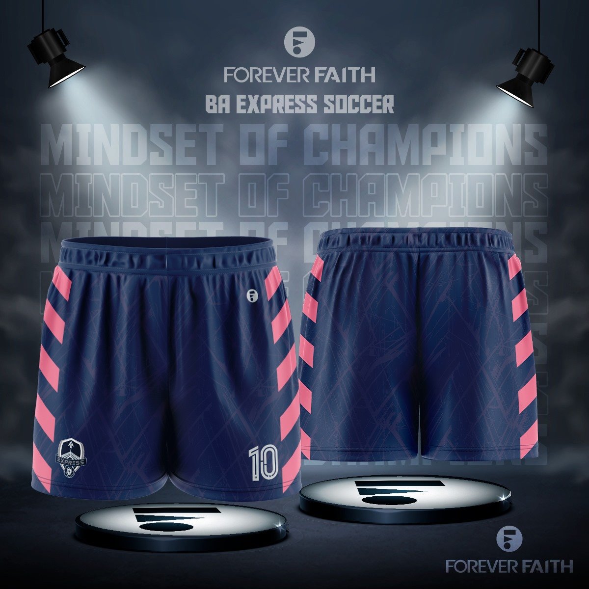 Pink Shorts Women's - MOC E611 BAEX