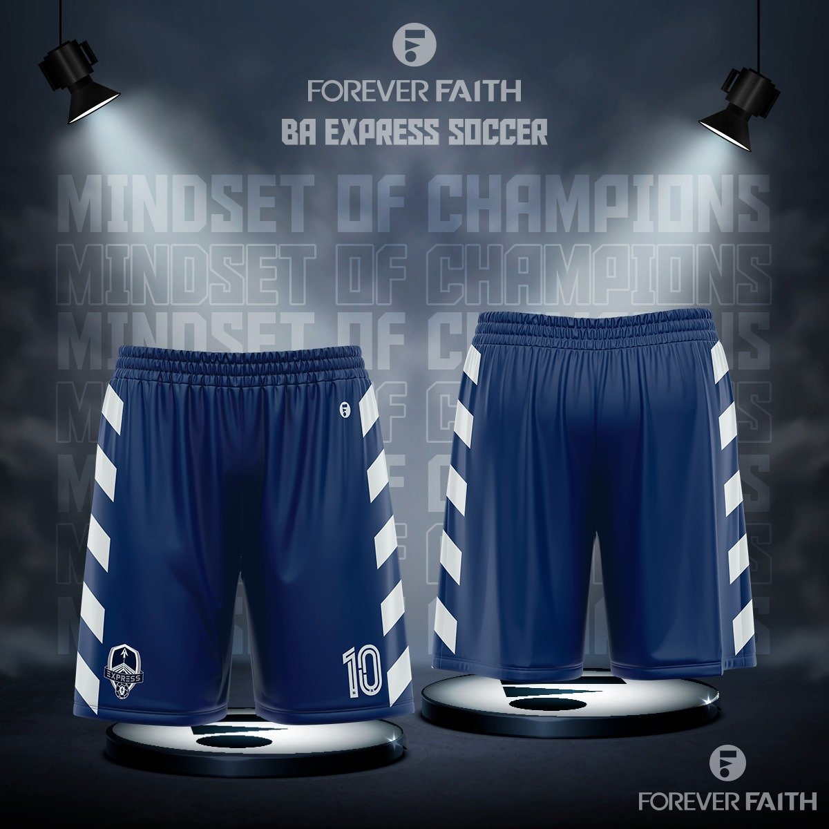 Blue Shorts Men's - MOC E611 BAEX