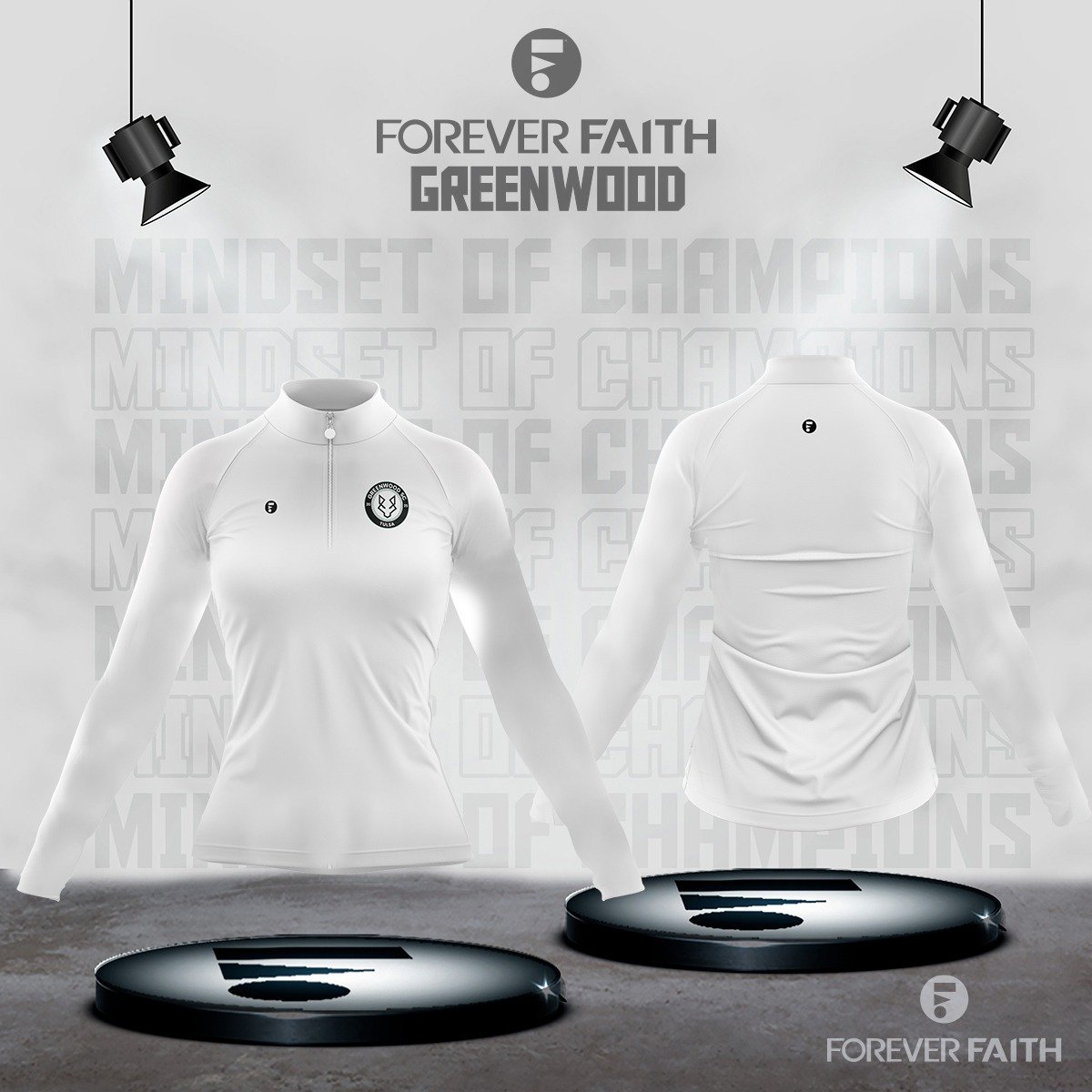 GREENWOOD WOMEN'S 1:4 ZIP RUBEX PULLOVER_WHITE.jpeg