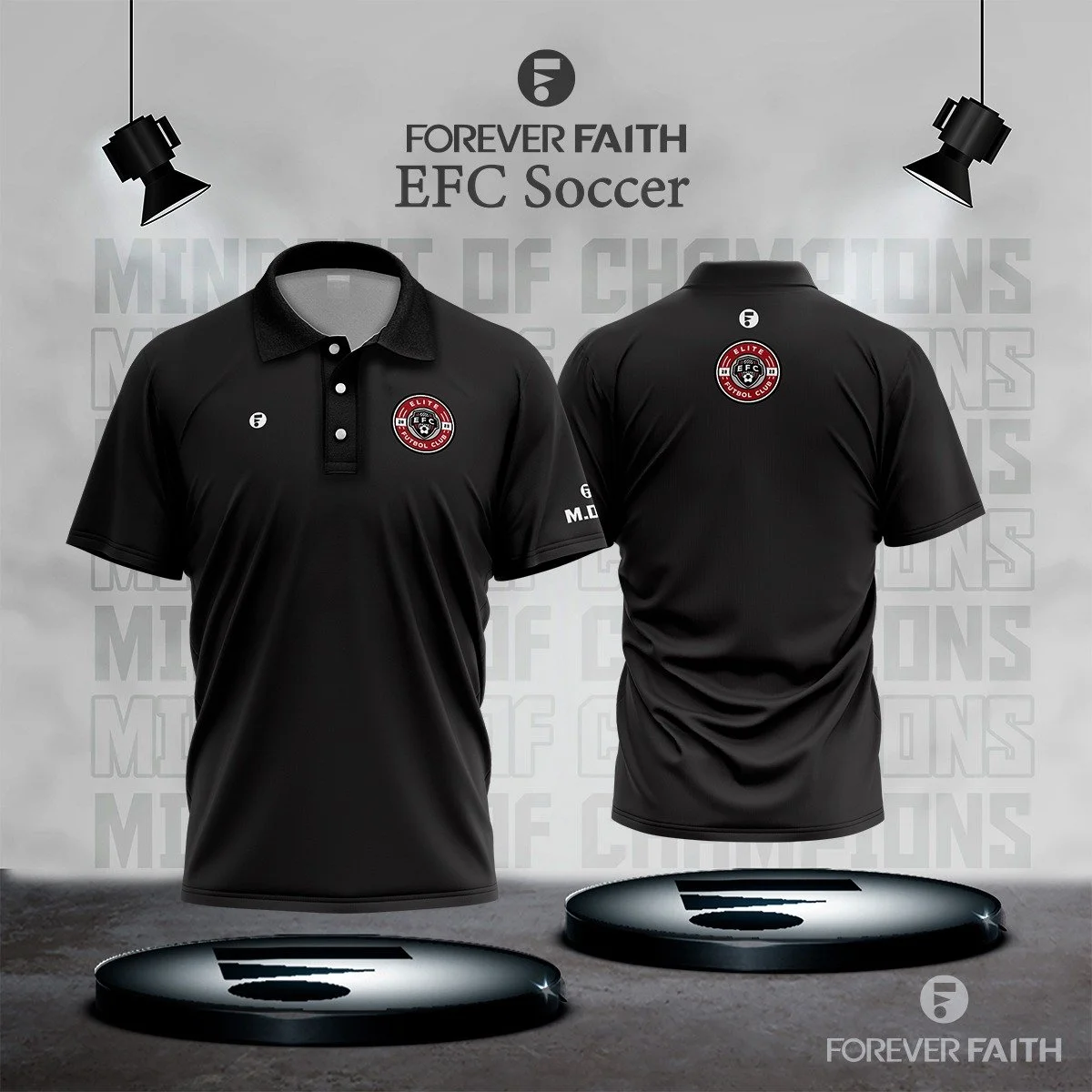 EFC MOC POLO - BLACK