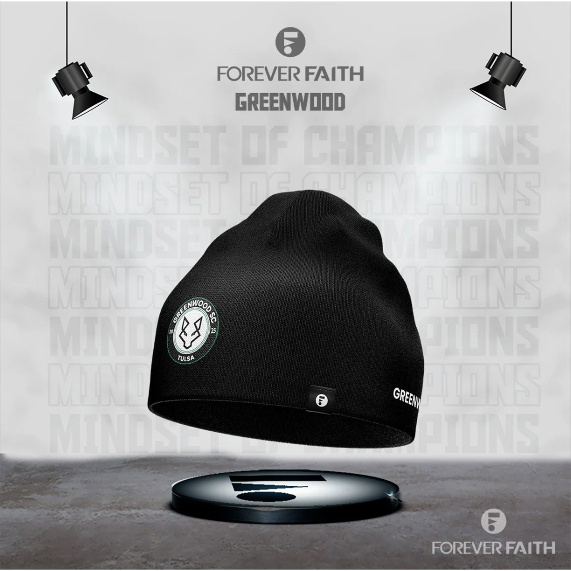 GREENWOOD BEANIE - BLACK