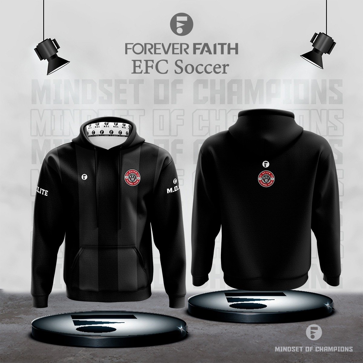 EFC MOC HOODIE - BLACK