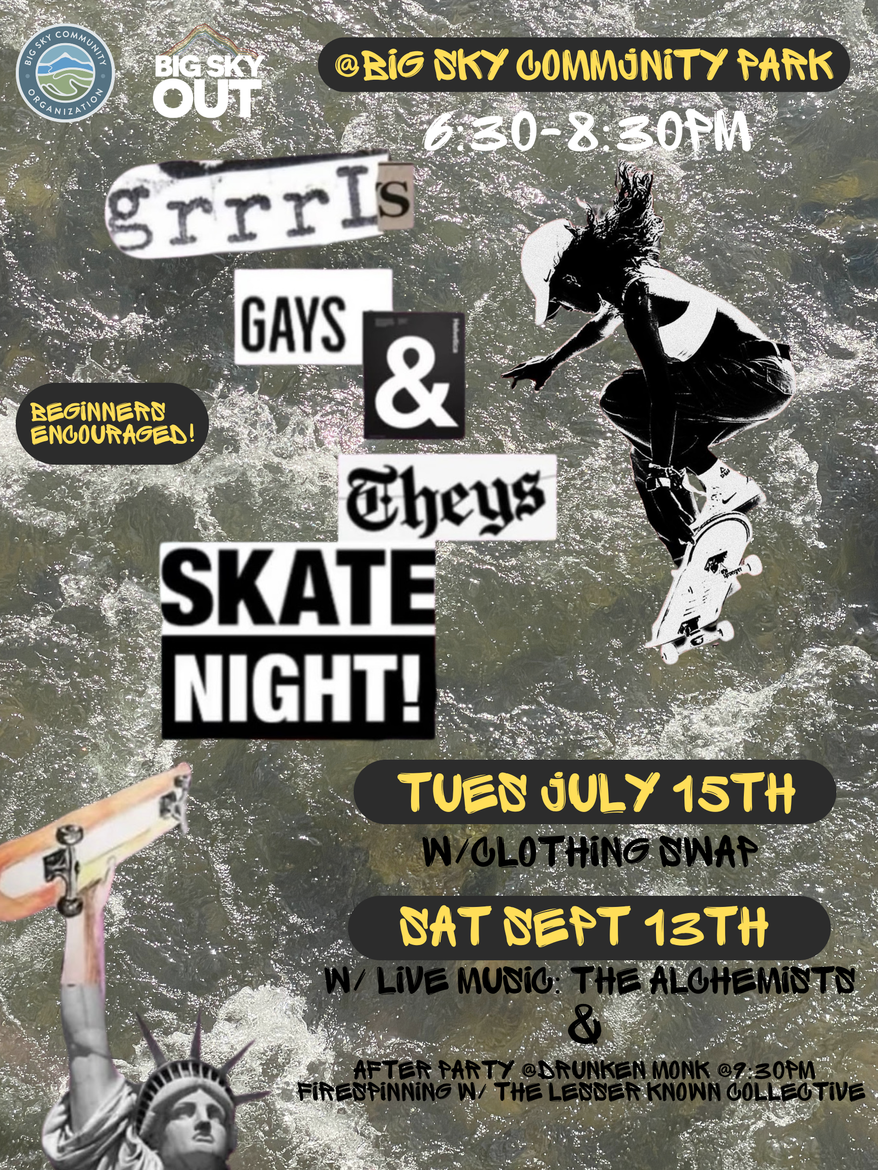 grrrls Gays & Theys Skate Night