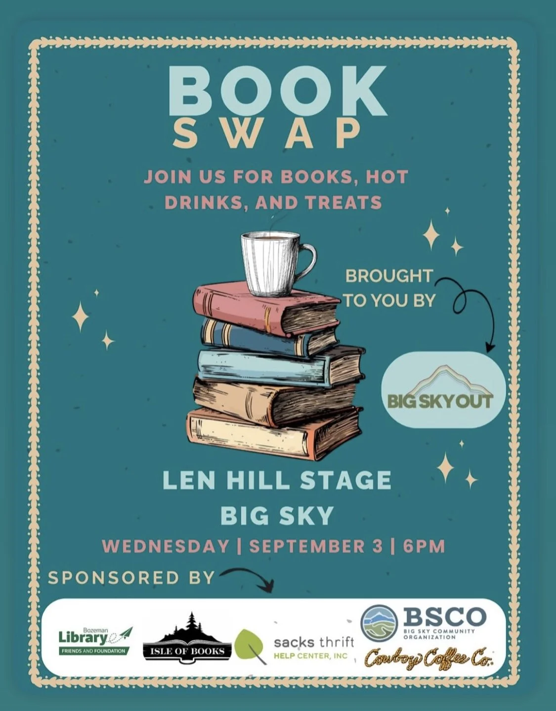 Book Swap, Tea and Treats