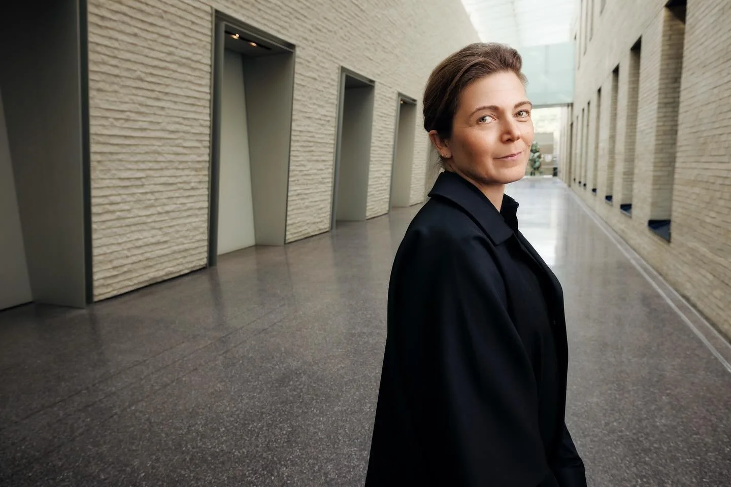 Portrait of Sasha Suda, director and CEO of the Philadelphia Museum of Art. Photographed by @colinmlenton for Philly mag