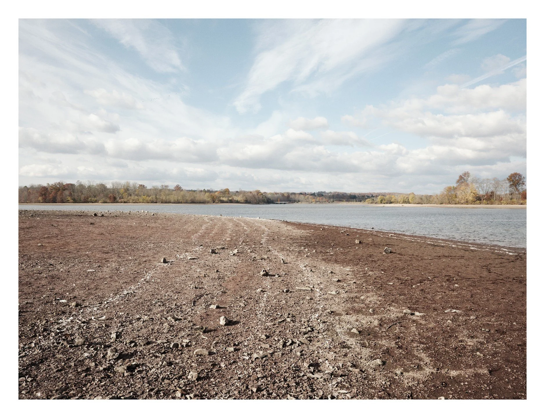 Low water level at the reservoir. Its probably fine.