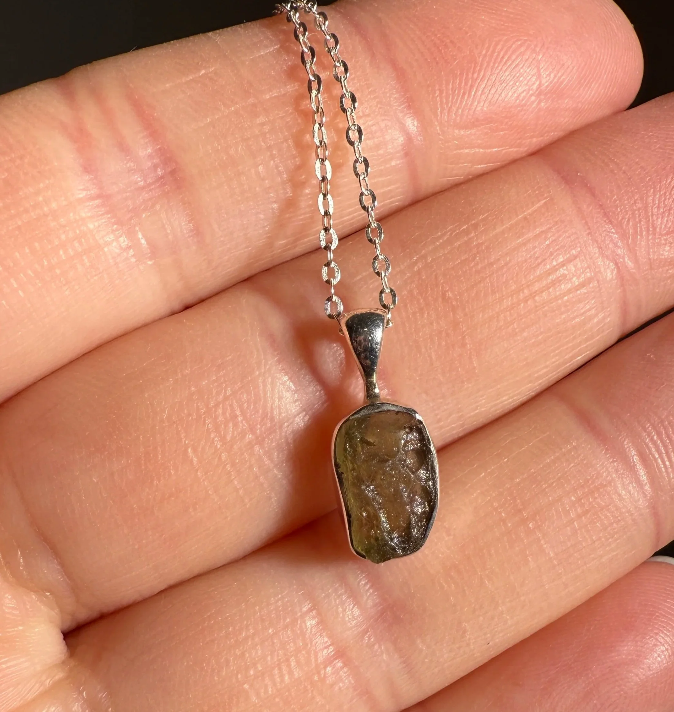 Moldavite Necklace