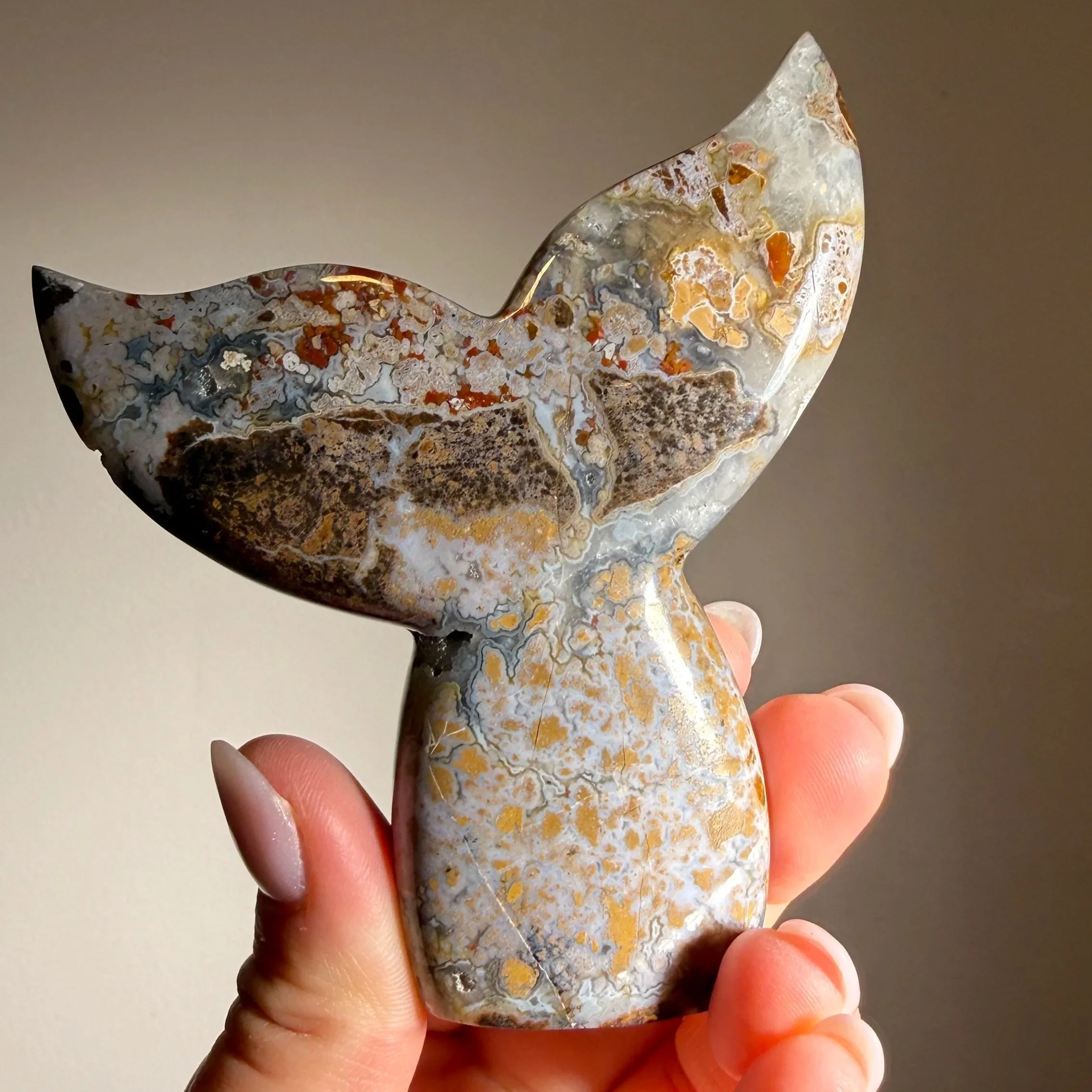 Brecciated Jasper Mermaid Tail