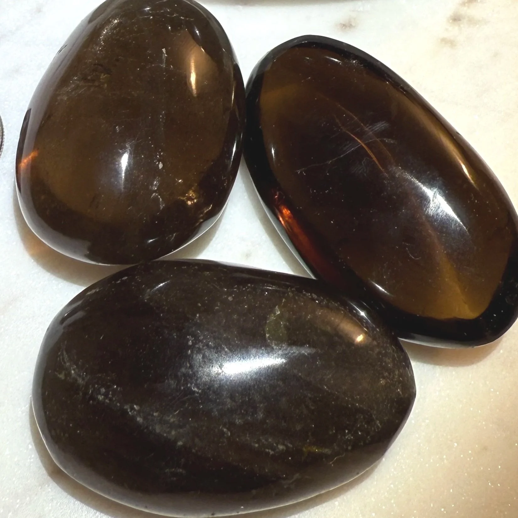 Smoky Quartz Palmstones