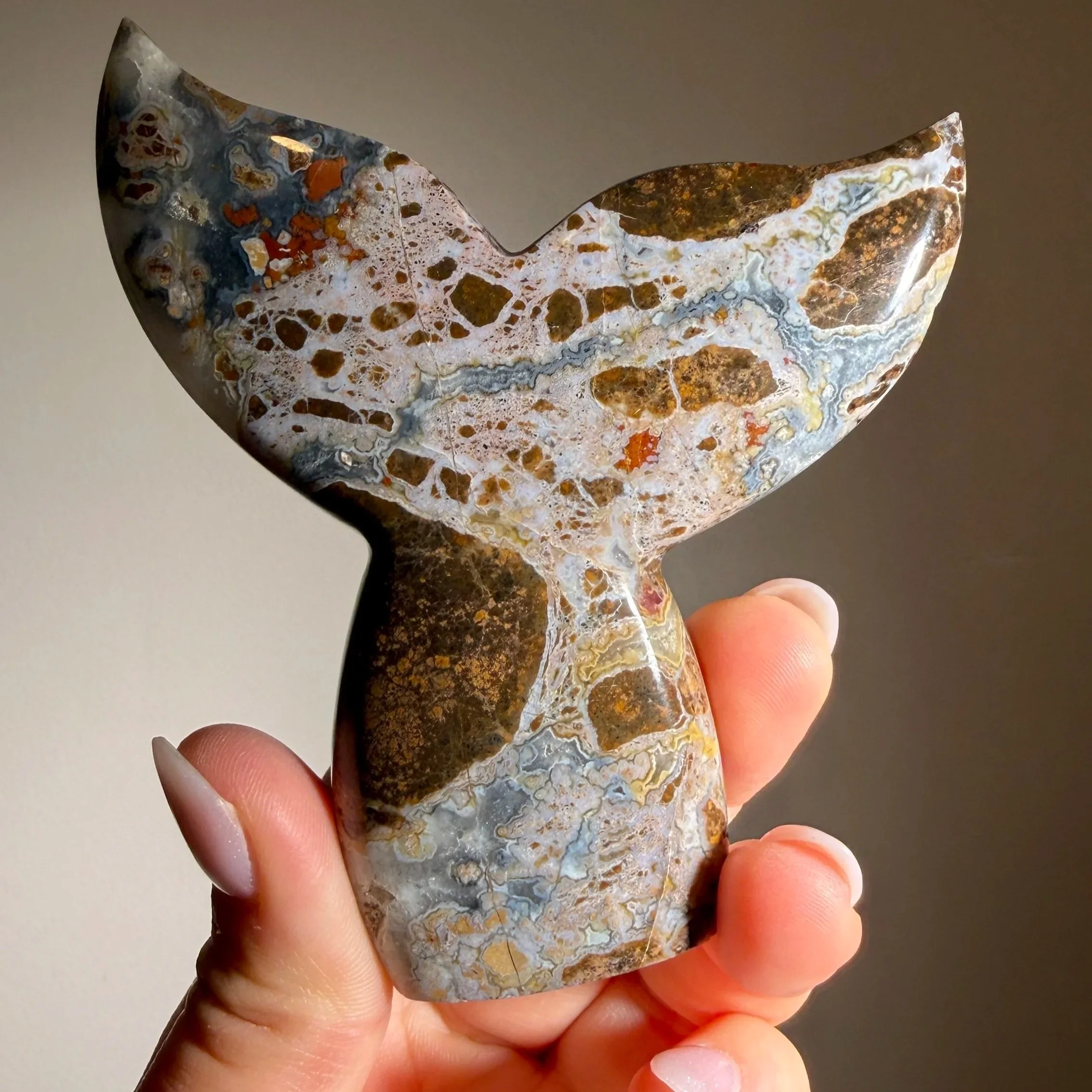 Brecciated Jasper Mermaid Tail