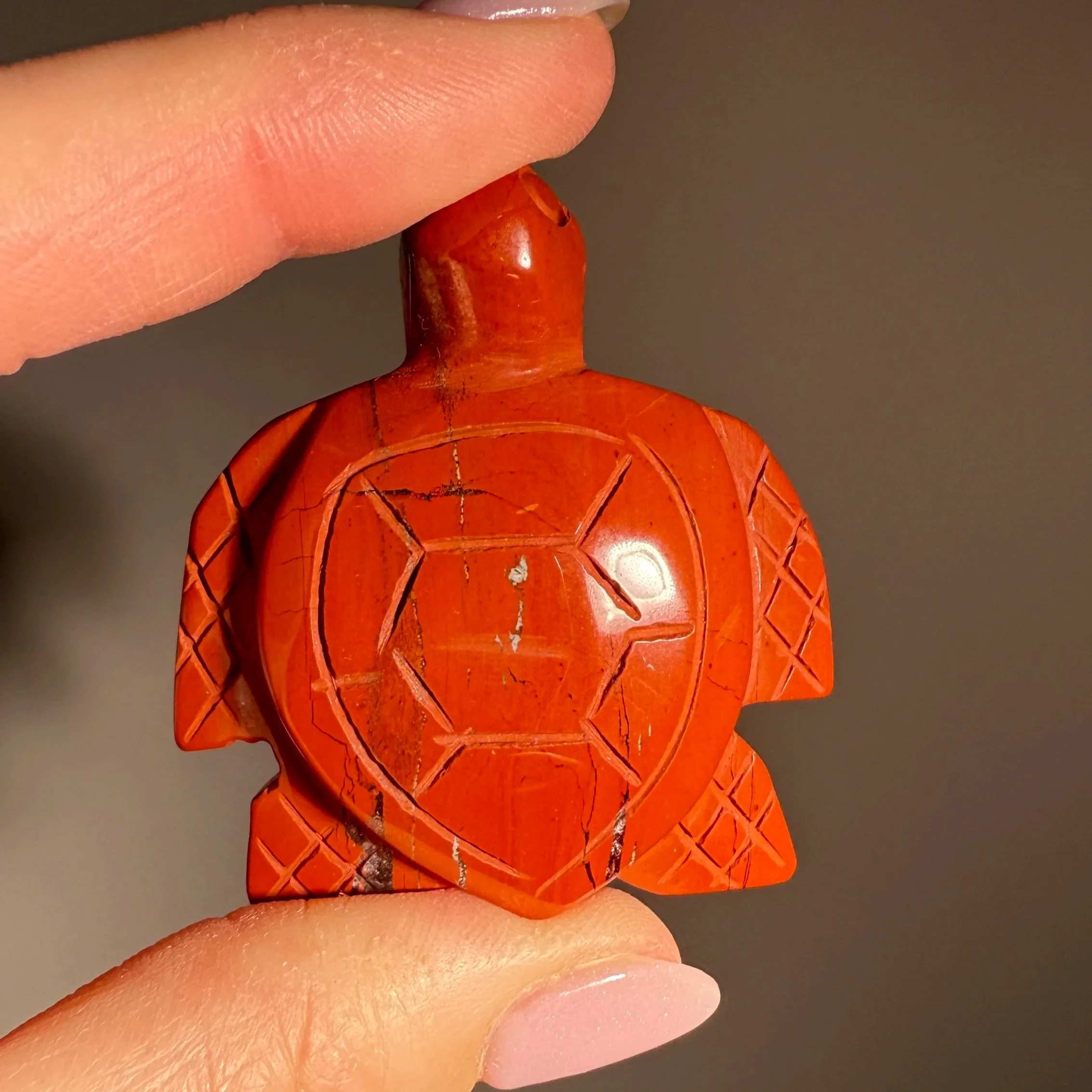 Red Jasper Turtle
