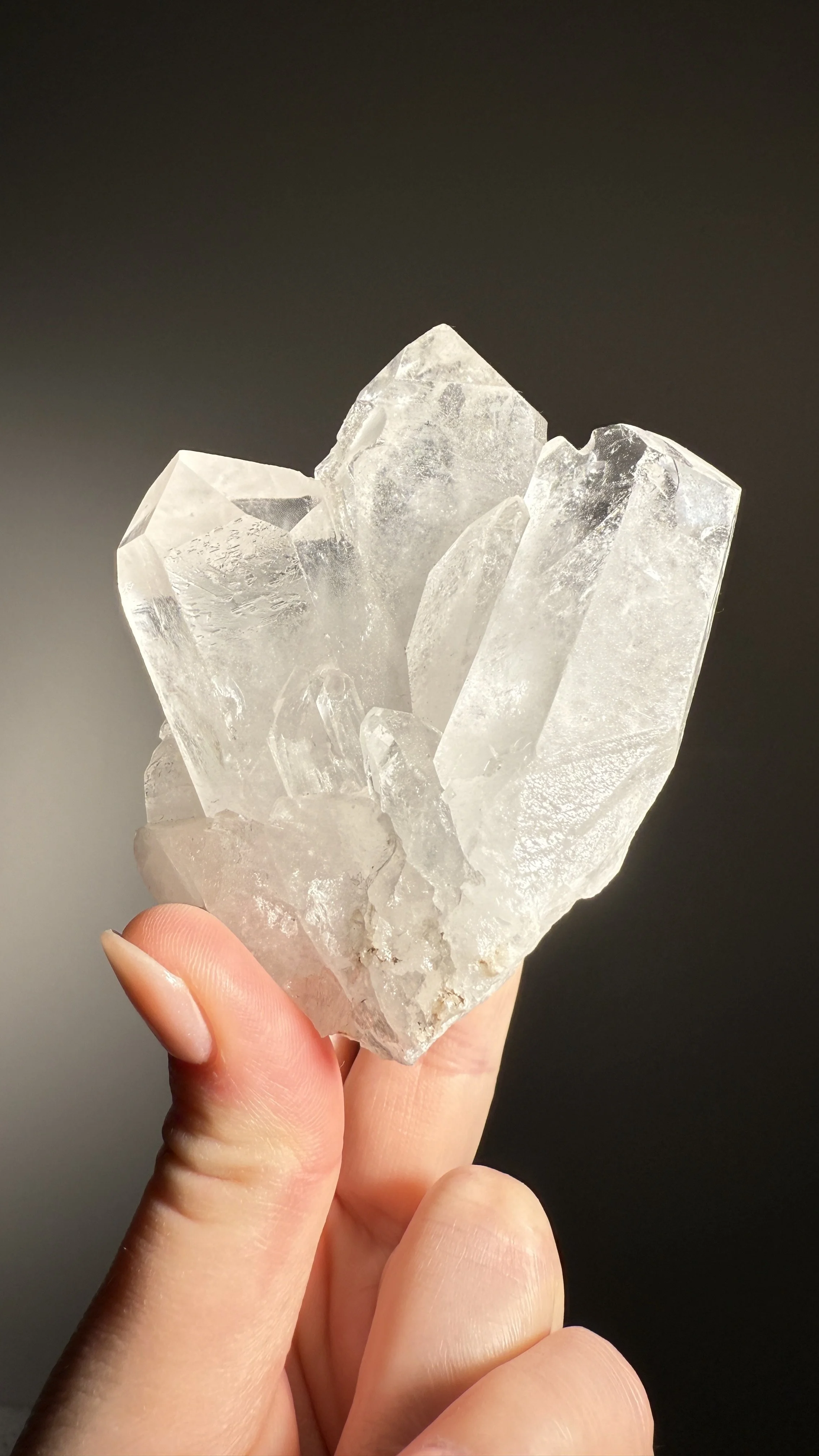 Clear Quartz Cluster 001