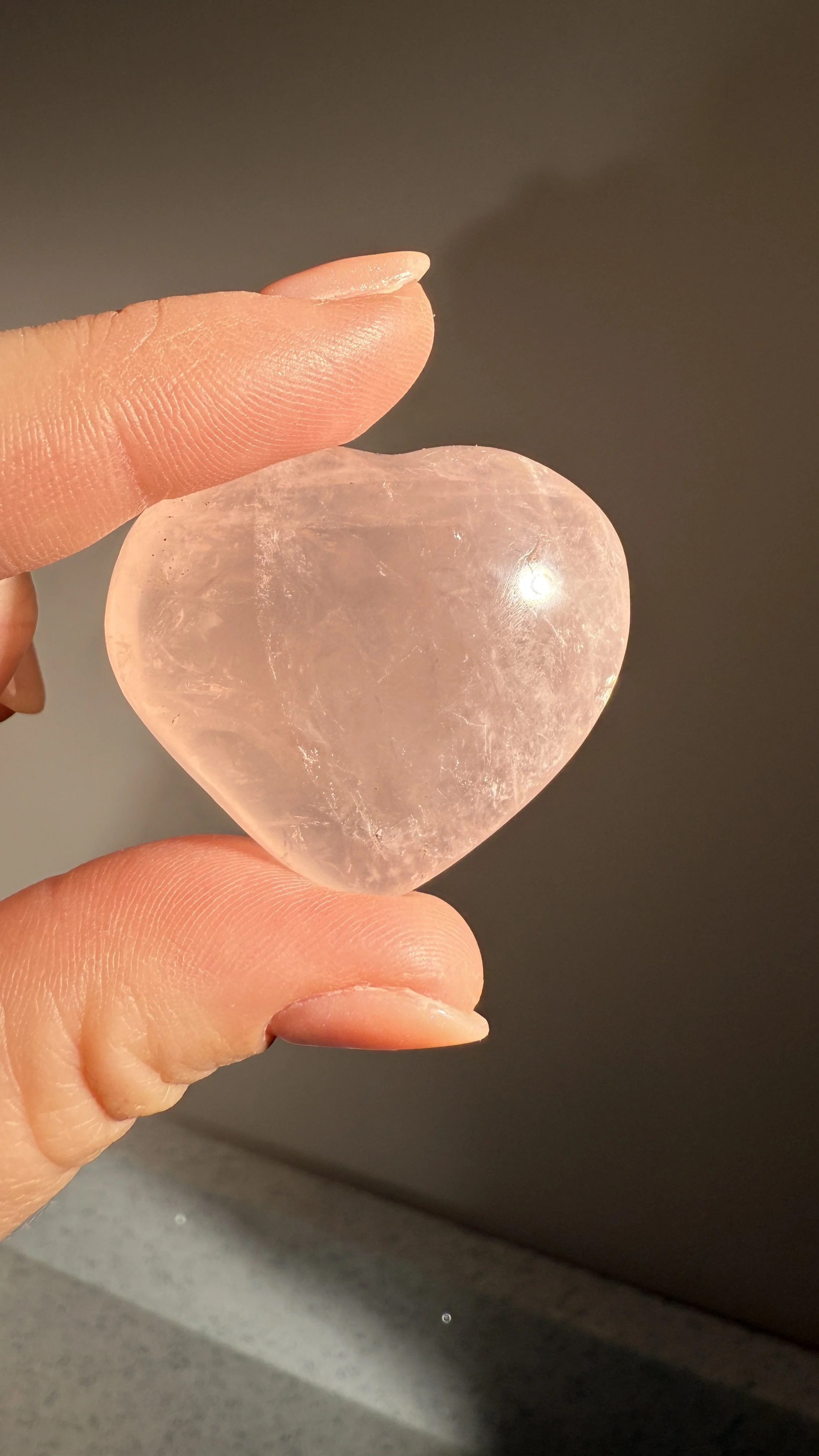 Rose Quartz Hearts