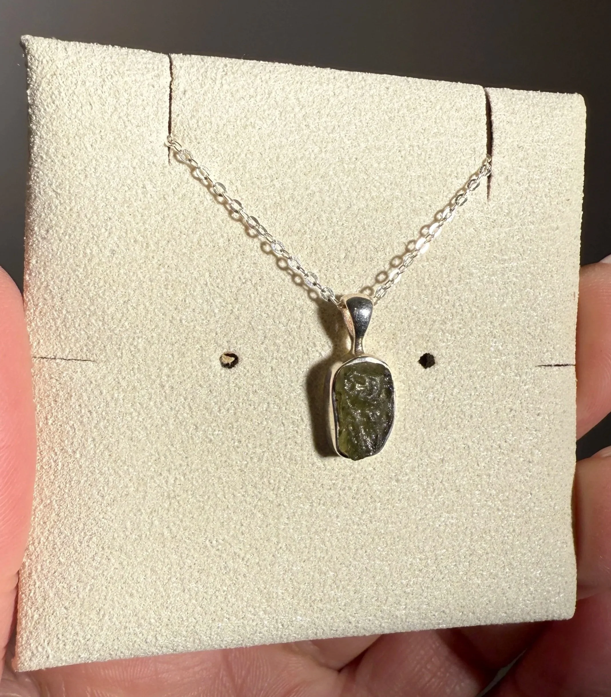 Moldavite Necklace