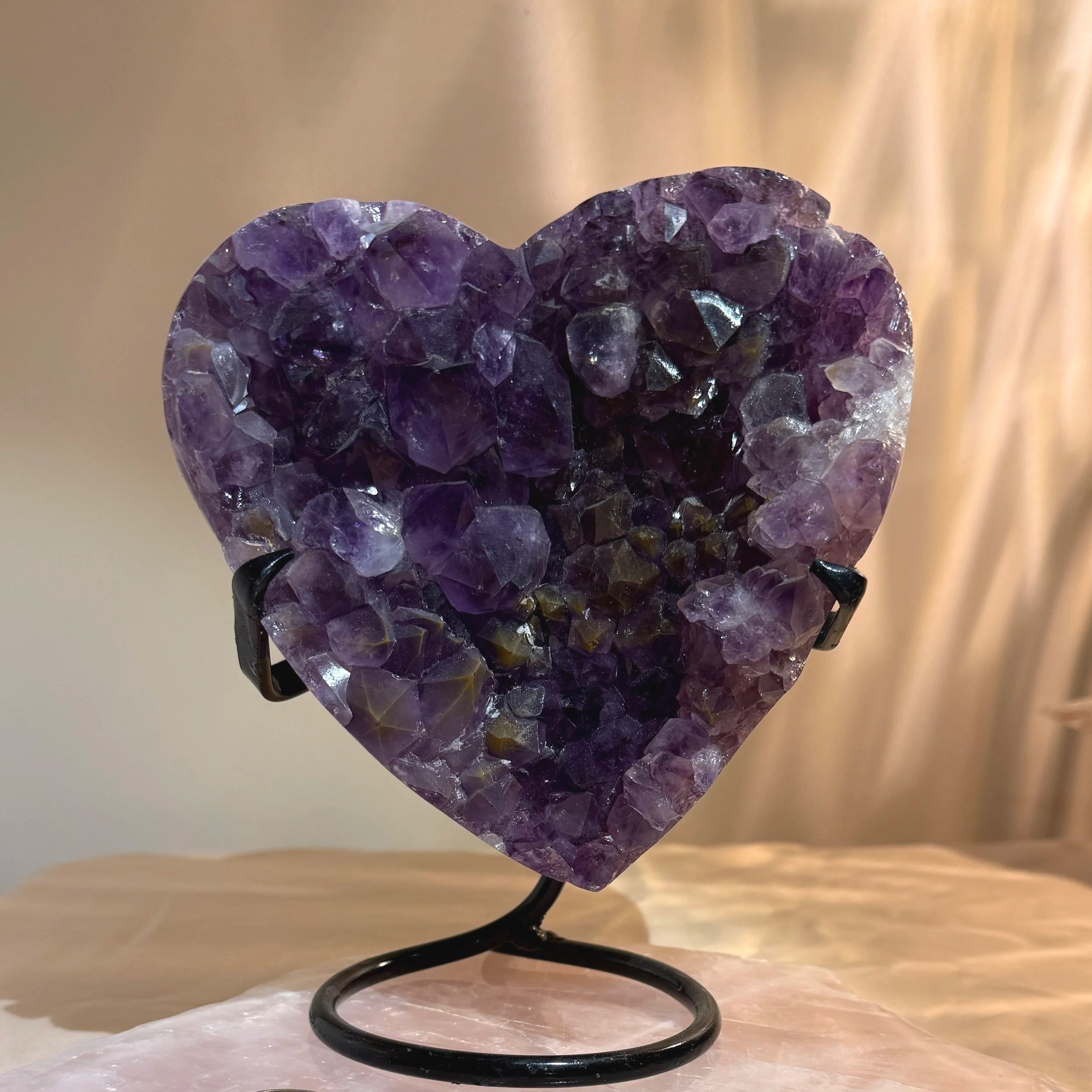 Amethyst Heart
