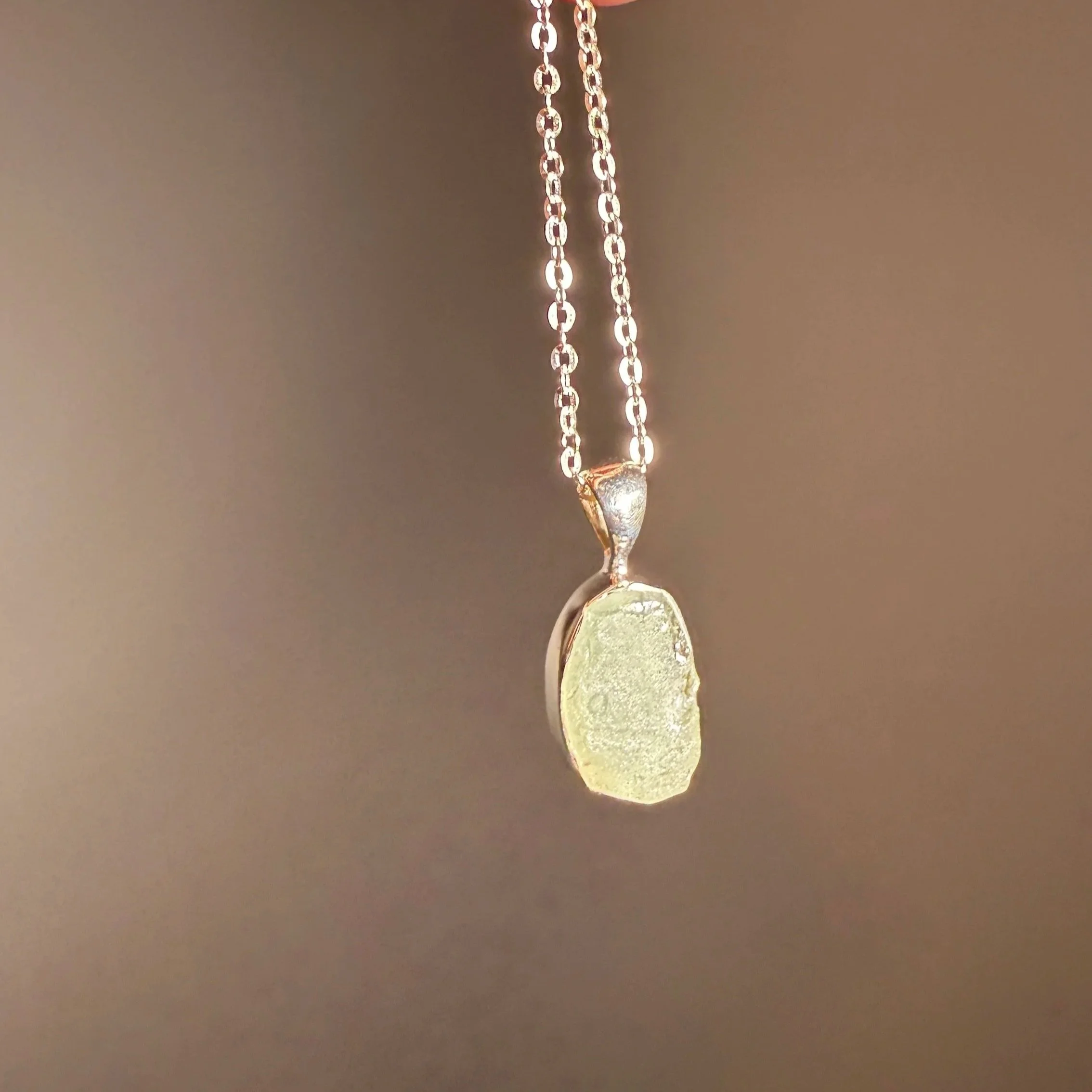 Moldavite Necklace 002