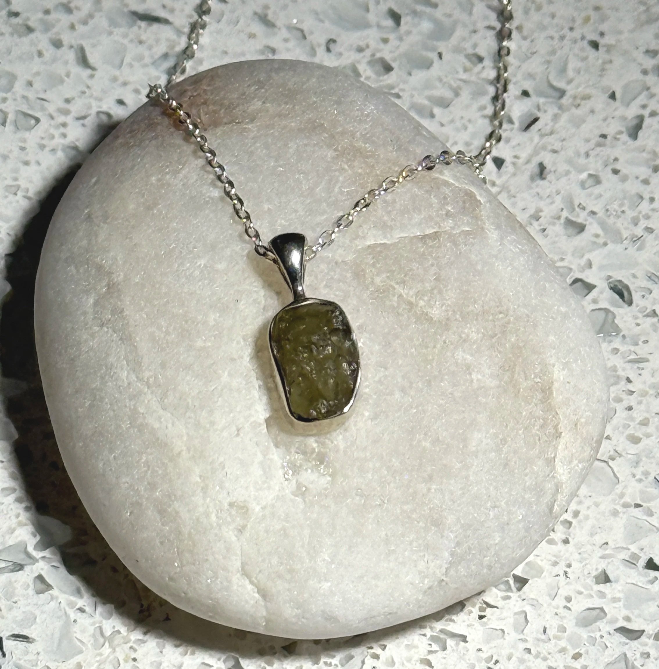 Moldavite Neckalce
