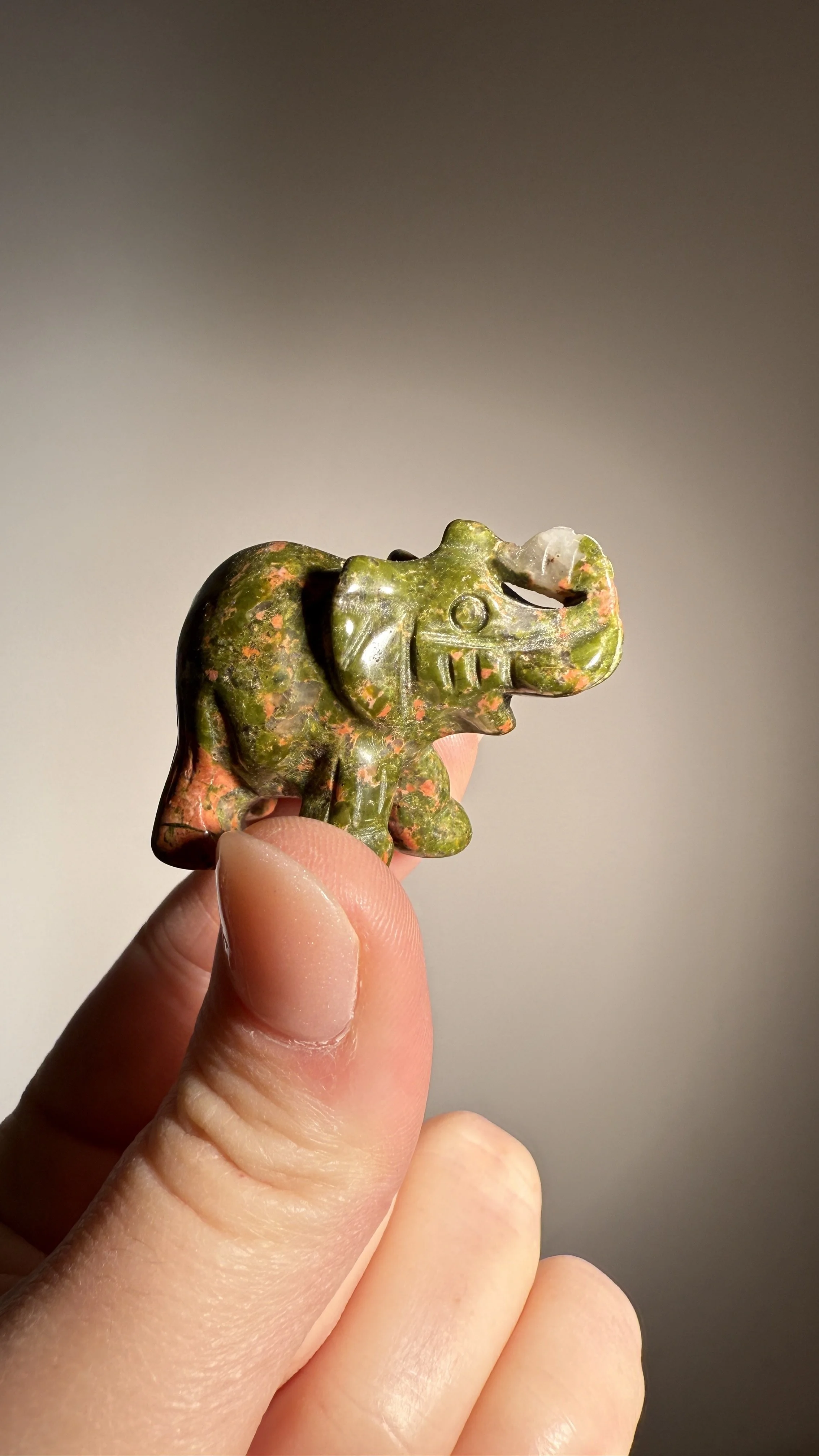 Unakite Elephant