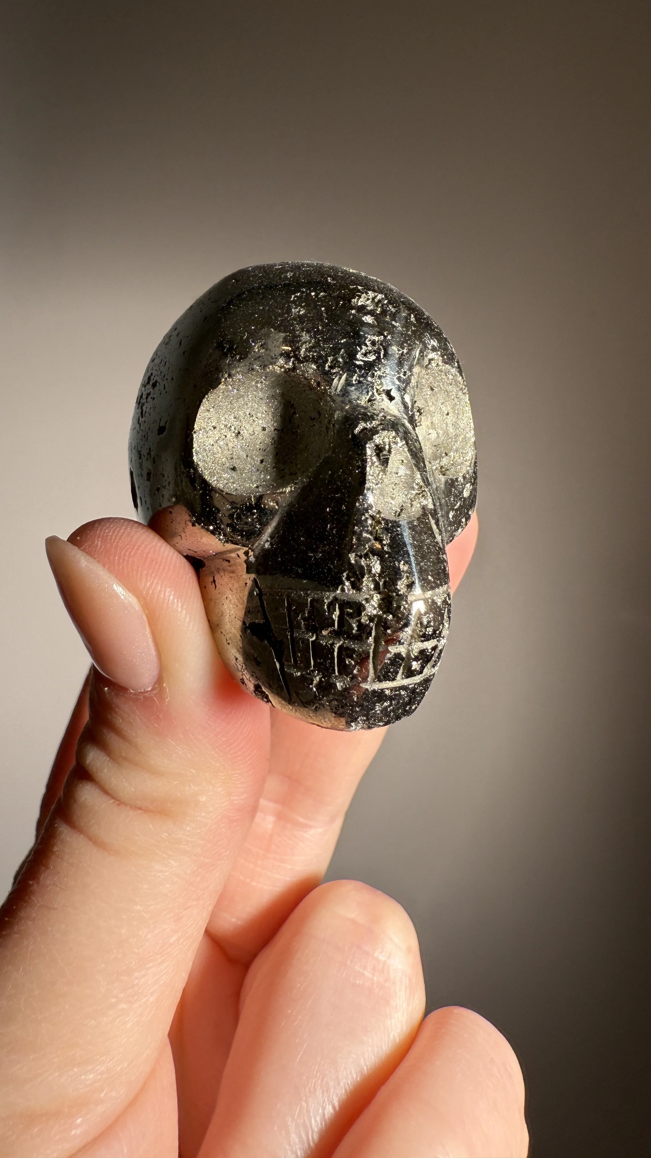 Pyrite Skull 002