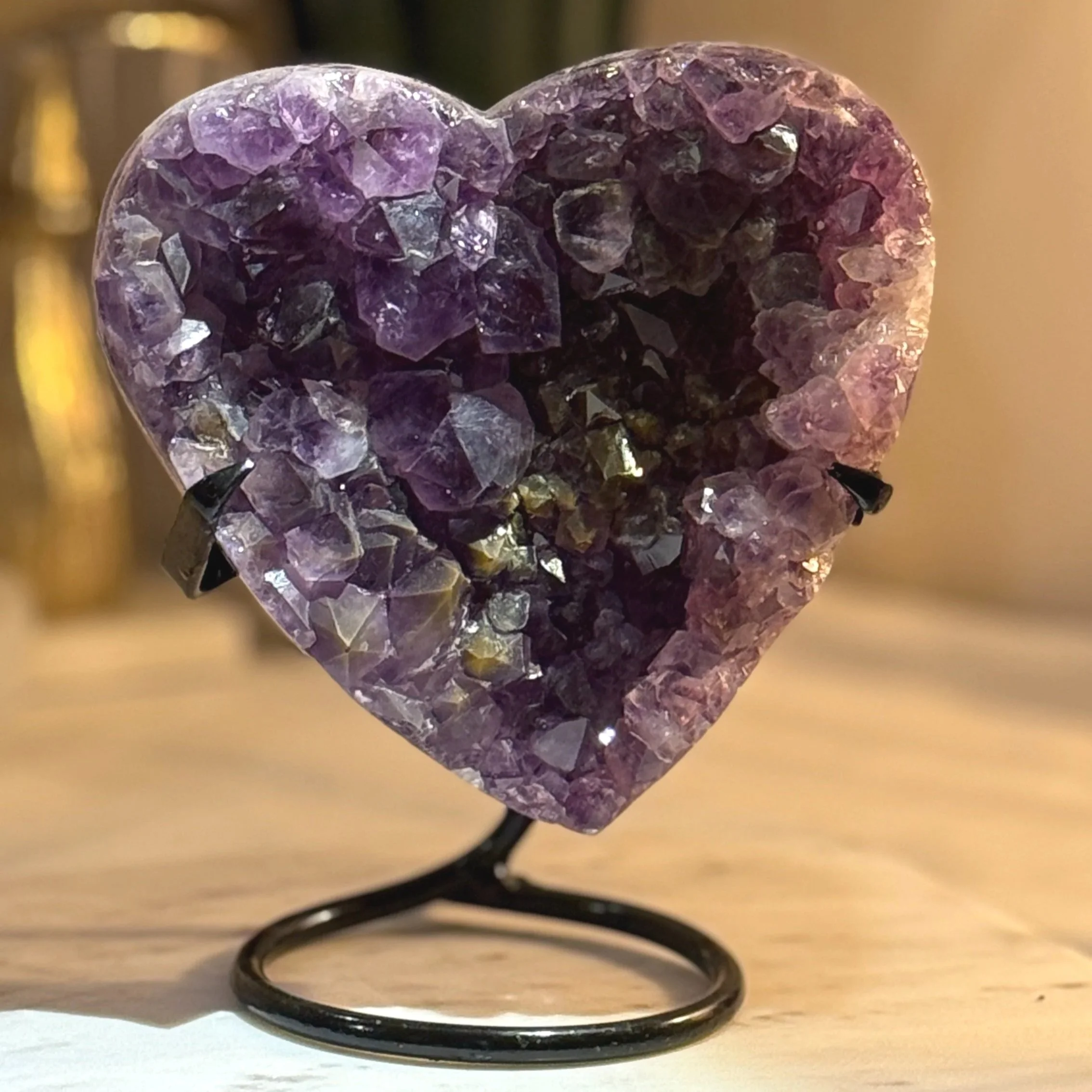 Amethyst Heart