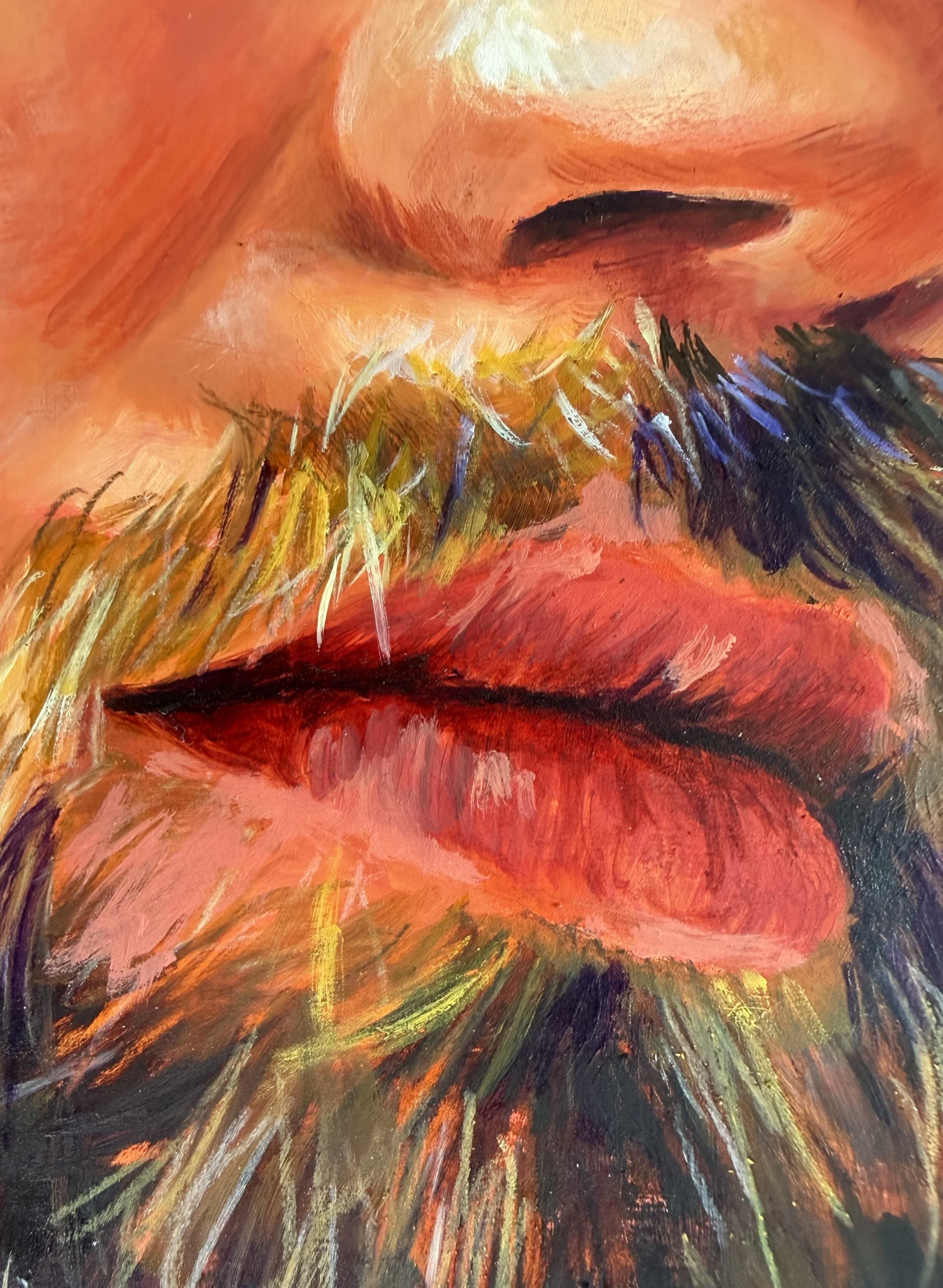  (Detail)  Colin , oil on panel, 16 × 12 inches, 2026 