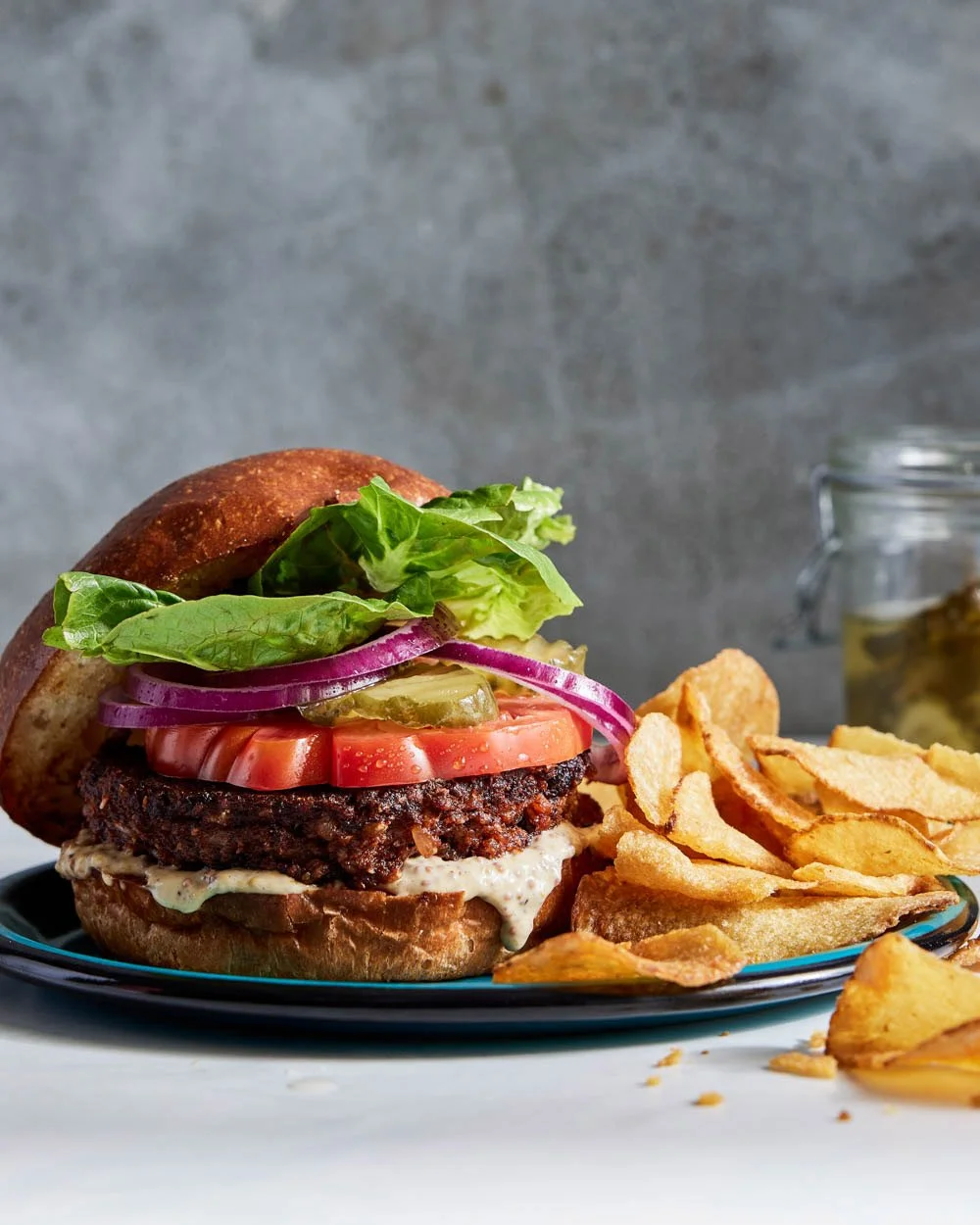 Classic Beet and Black Bean Burgers