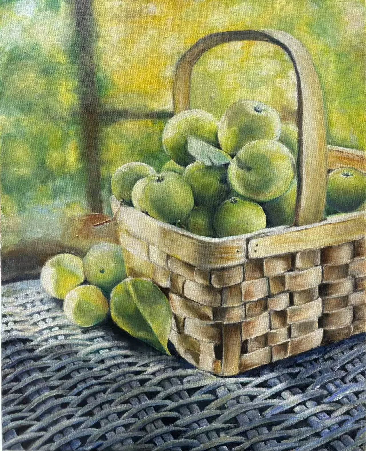 Oil painting - Honorable Mentioned Award in Scolarstic Art and Writing 2025