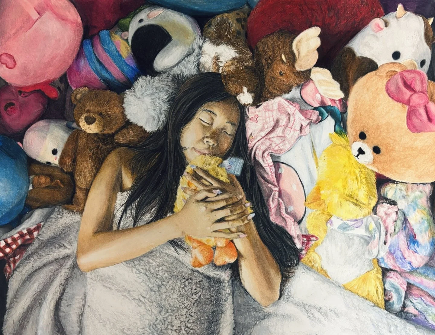 Baby Blanket - Scholastic Art & Writing Awards 2024 - Gold Key winner; Celebrating Art Fall 2024 - High Merit winner (Click to official link) 