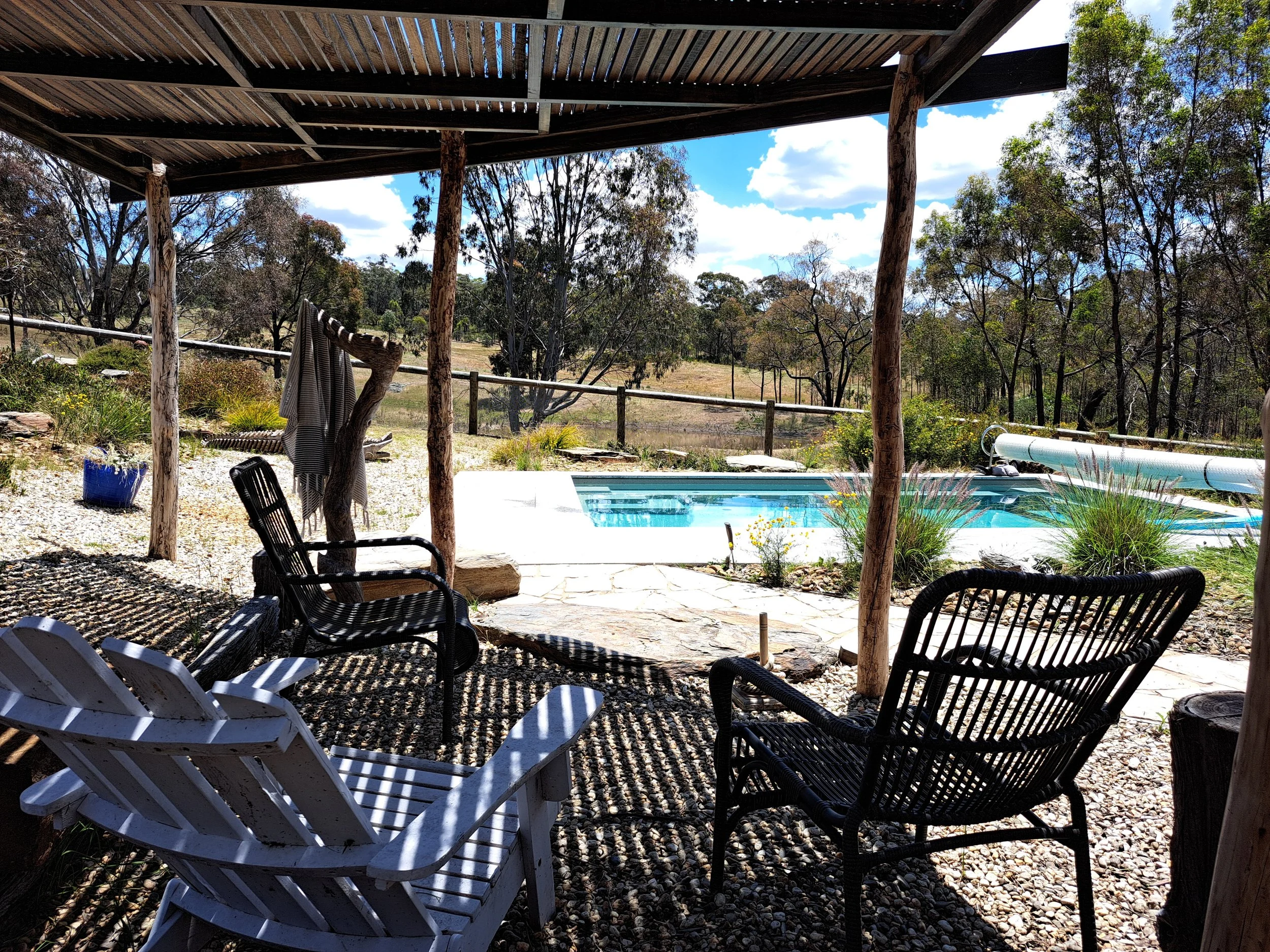 Swimming Pool shade shelter