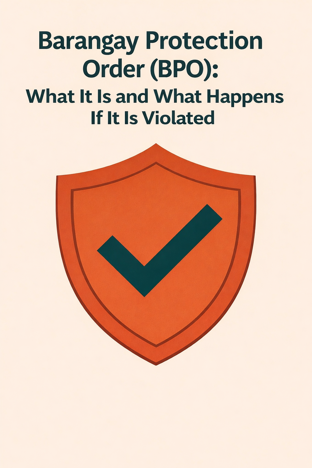 Barangay Protection Order