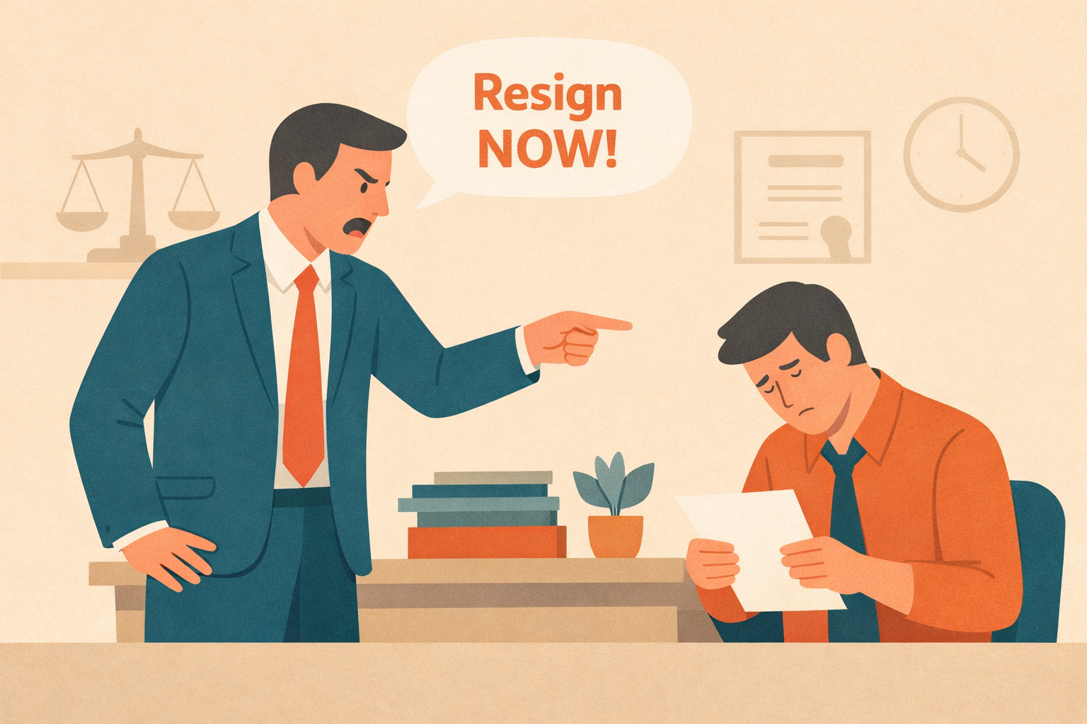 Forced Resignation
