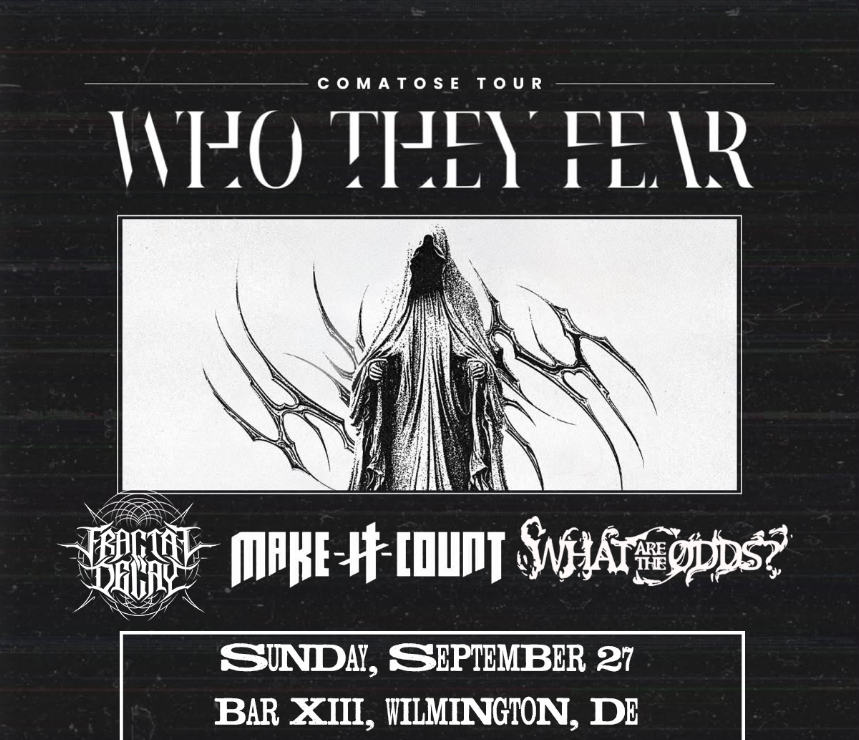 BAR XIII - Who They Fear EP TOUR