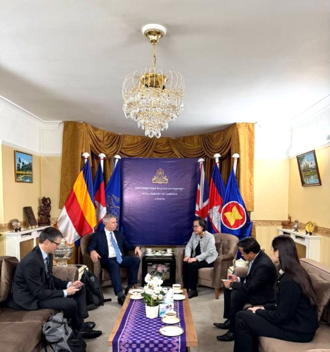 UKABC CEO and COO meeting with Cambodian Ambassador to the UK&nbsp;— 15 January 2026, London&nbsp;&nbsp;