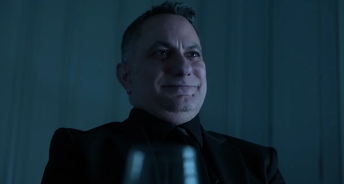 Closeup of actor in a demo reel by spirecore