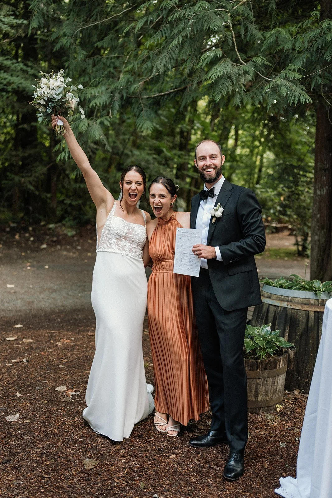 John + Rachel were an absolute joy to work with - they are so fun and upbeat, so their custom ceremony had to be, too! 

These two grew up just minutes apart, weaving through the same neighborhoods and friend circles without ever crossing paths. That