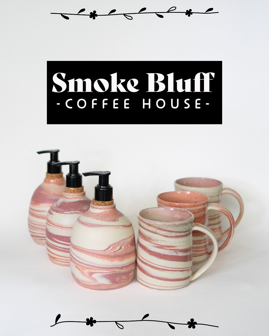 Hey Squamish! Come find my handmade creations at a lovely @smokebluffcoffee in Valleycliffe. They will be there the next 3 months (June-August) ❤️ 

You can find my hand-carved mugs and reusable soap bottles now, and some more pieces are in the works