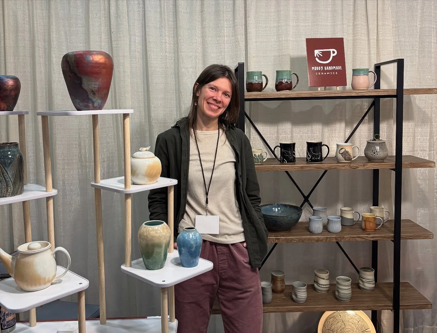 Biggest market of my life - done and dusted! My favourite comment during the Circle Craft week was &lsquo;it looks like you&rsquo;re having a lot of fun doing pottery!&rsquo;
It made me smile, cause I think it&rsquo;s true. I don&rsquo;t care about s